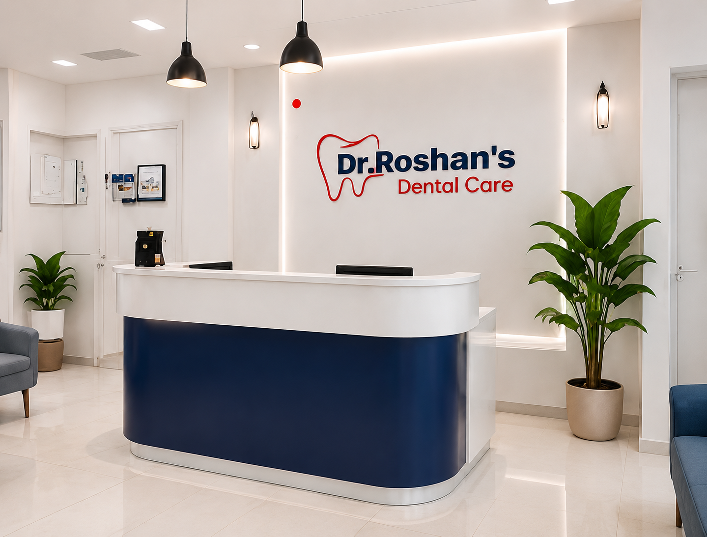 Dr.Roshan's Dental Care reception